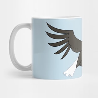 Bald Eagle midair Mug